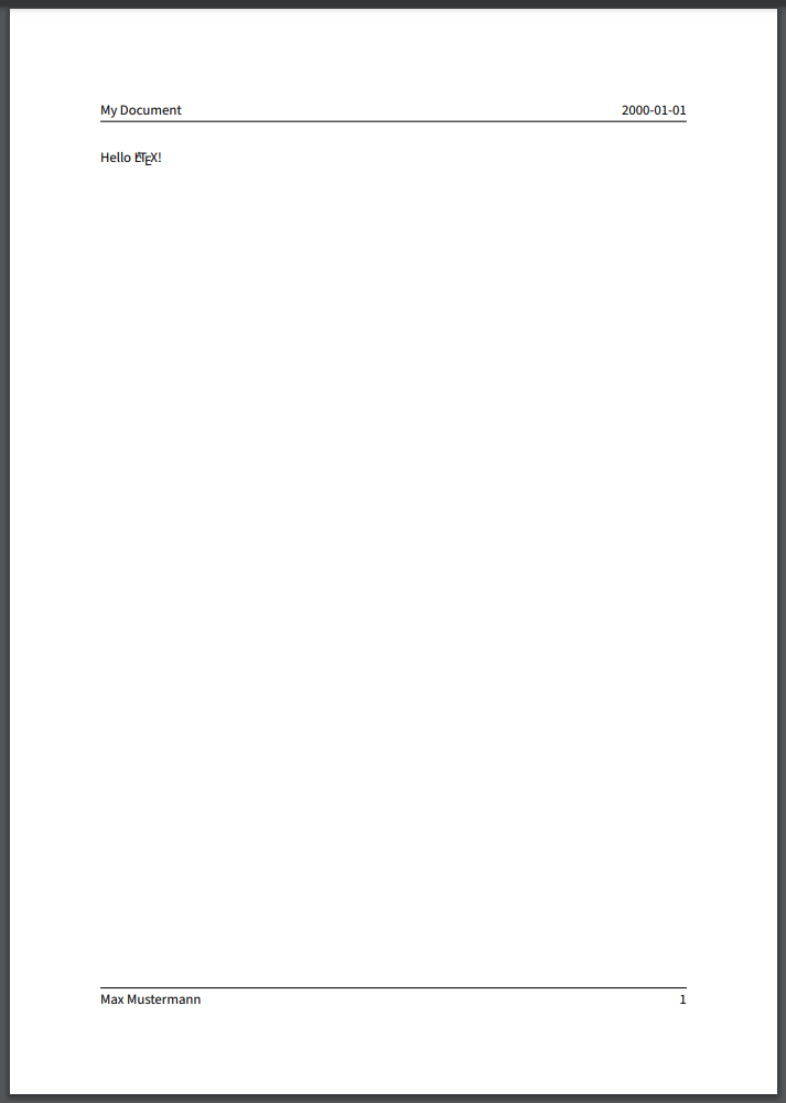 Screenshot of the PDF file generated by Pandoc from the Markdown source file.