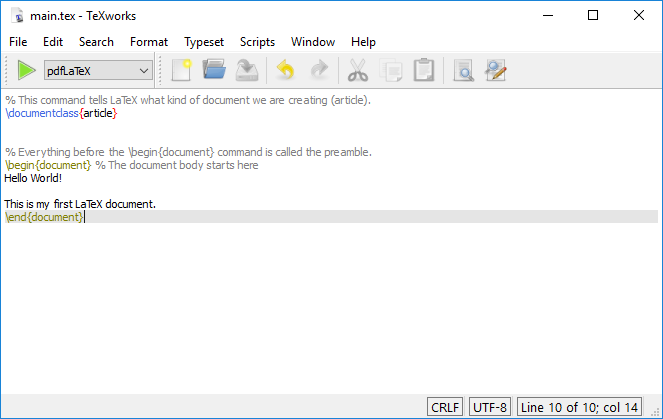 Document with Comments