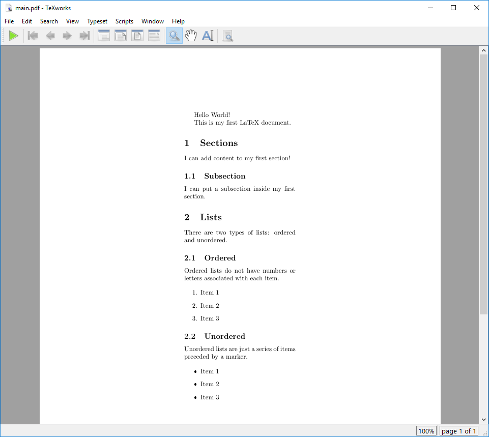 A document with a narrow text block.